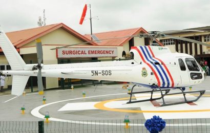 Lagos unveils helipad for medical emergencies