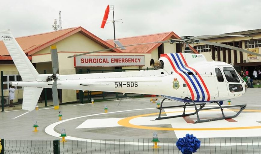 Lagos unveils helipad for medical emergencies