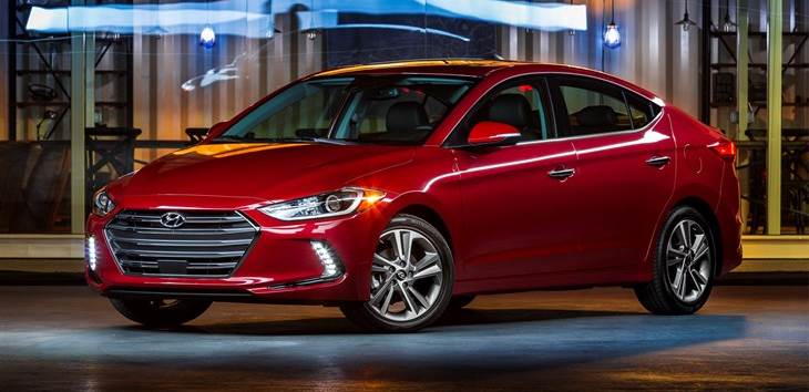 Hyundai Elantra makes Wards Auto List