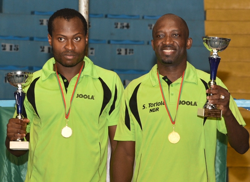 Nigeria retains men’s doubles title