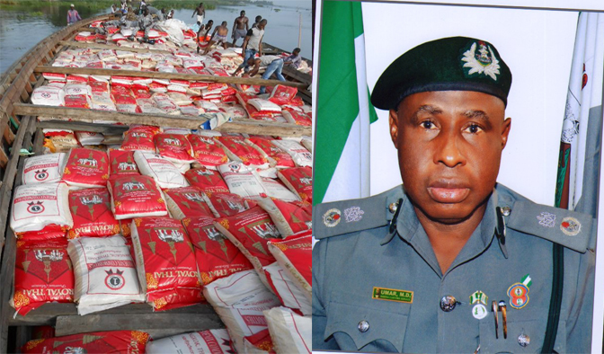 Customs FOU impounds N130m contrabands in September