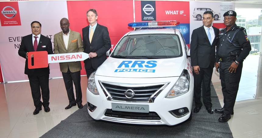 Stallion Nissan Donates car to Lagos State Security Trust Fund