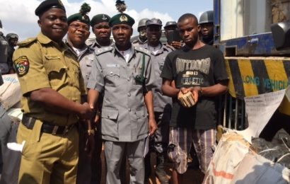 Customs intercepts truck with adulterated diesel products