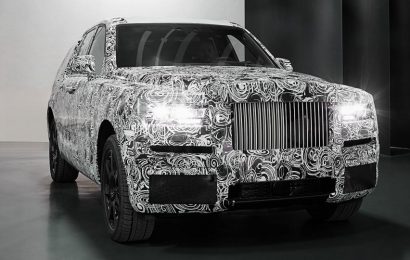 Rolls-Royce previews first SUV