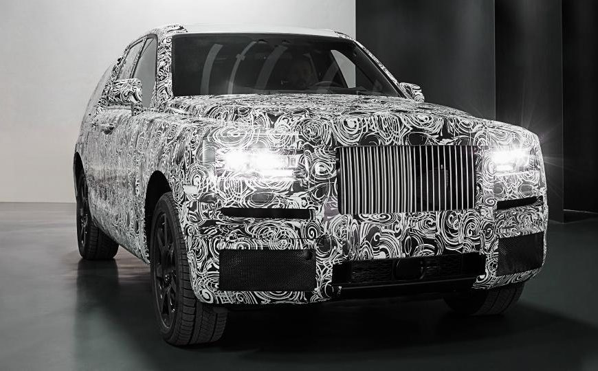 Rolls-Royce previews first SUV