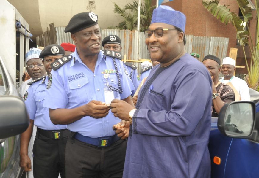 NSC donates Toyota Hilux van to Marine Police Command