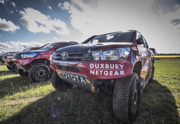 Dakar 2017: Team Toyota wins opening stage