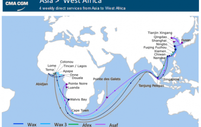 CMA CGM to reorganise Asia, West Africa offering
