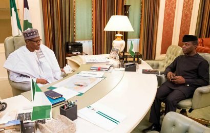 Buhari to Osinbajo: Head delegation on Niger Delta crisis