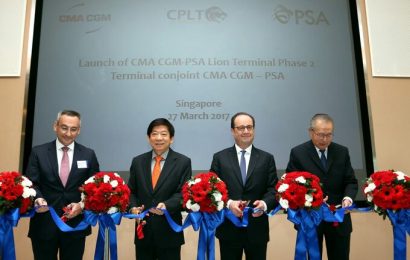 CMA CGM, PSA Singapore start 2nd phase of box terminal JV