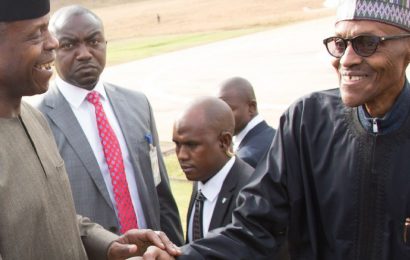 Buhari hands over to Osinbajo, begins medical-check up in UK