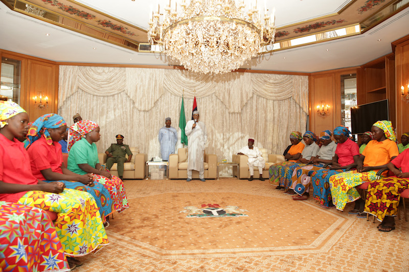 Release of 82 Chibok Girls, pleasant 2nd anniversary gift to Nigerians, says Buhari.