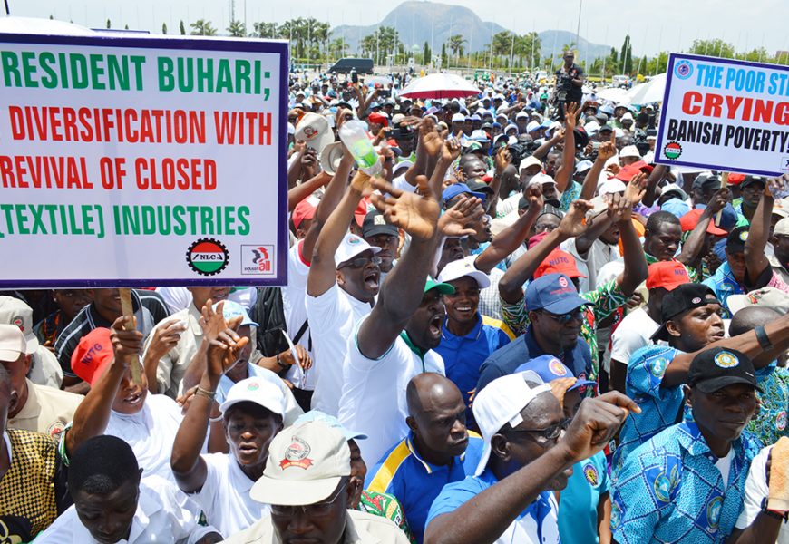 FG pledges speedy passage of new wage bill as workers demand N65,000  minimum montly salary