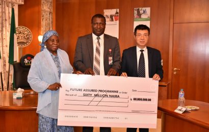 China donates N60m to Future Assured, Aisha Buhari’s Project