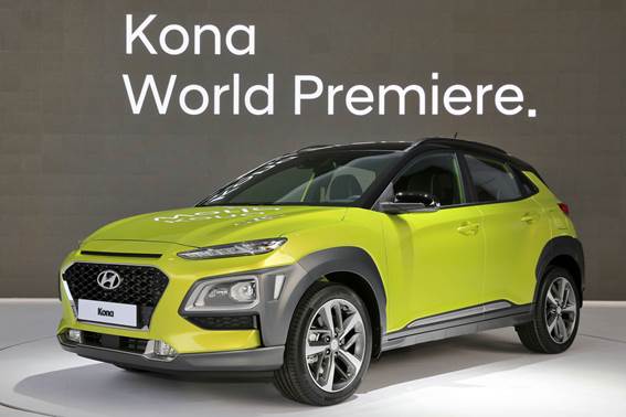 Hyundai unveils Kona SUV