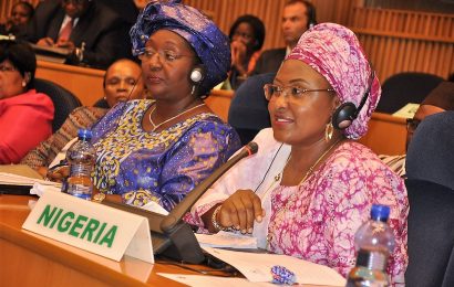 Aisha Buhari at OAFLA, seeks better healthcare in Africa