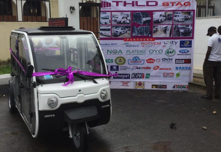 Firm unveils LPG powered tricycle