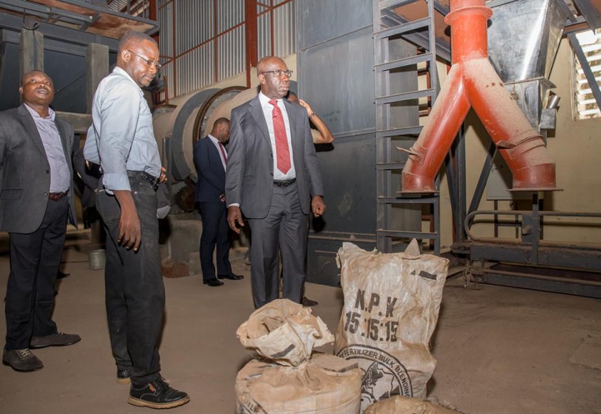 Edo rehabilitates fertilizer plant, to ‘disrupt’ importation