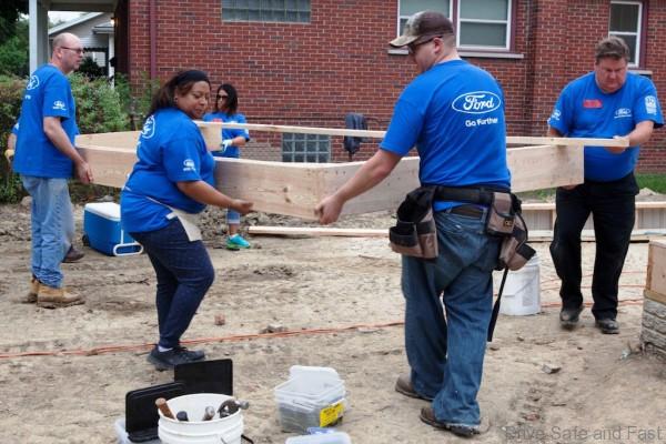 Ford volunteers begin global caring month with community service projects