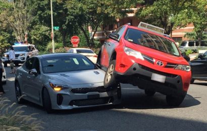 Drama as Toyota RAV4 lands on new Kia Stinger
