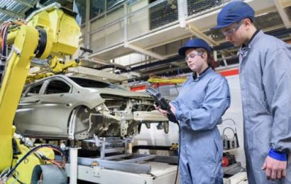 Between the future of work and auto industry