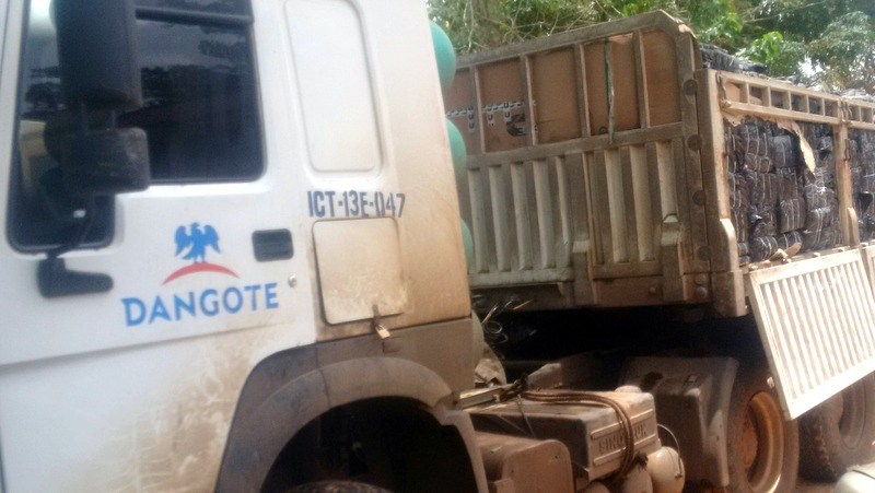 Customs impounds Dangote truck with N47m smuggled poultry products