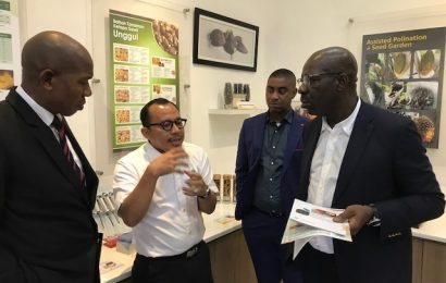 Obaseki in Indonesia, explains commercial oil palm production agenda