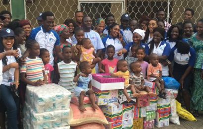 Absolute Success Travels donate gifts to orphanage