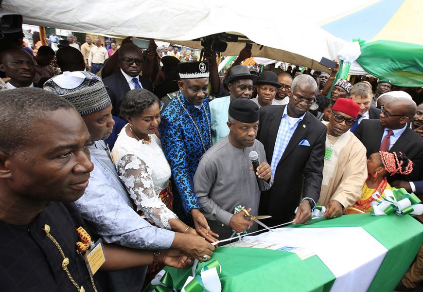 Osinbajo lauds NLNG, flags off construction of N120b Bonny-Bodo road project