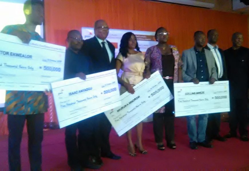 Four Journalists emerge winners of PwC media excellence awards, gets N2million