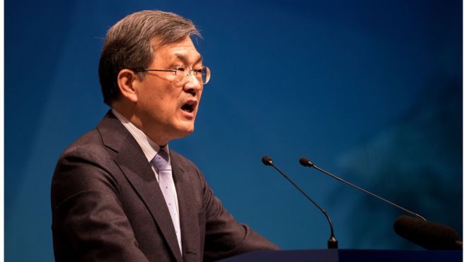 Management Crisis: Samsung CEO resigns