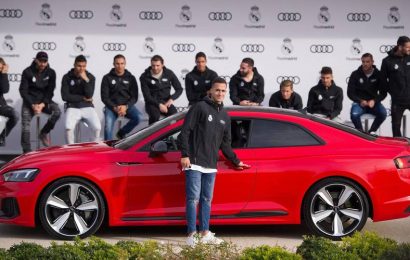 Real Madrid Players get their yearly Audis, many are Q7 SUVs