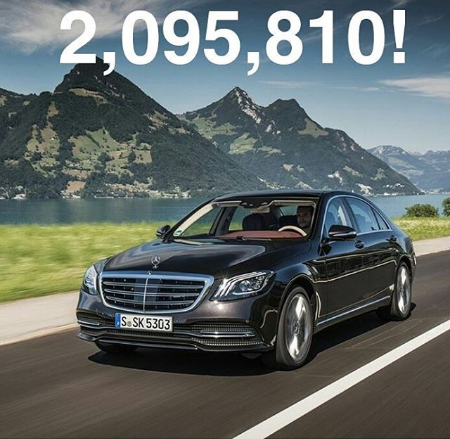 Mercedes-Benz hits 2.1m sales mark