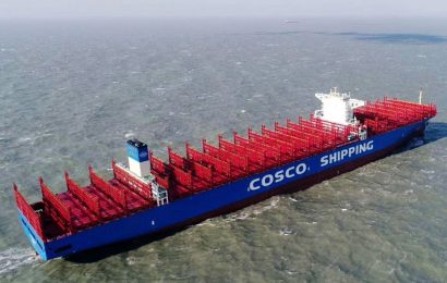 COSCO Shipping adds second   20,000 TEU Boxship