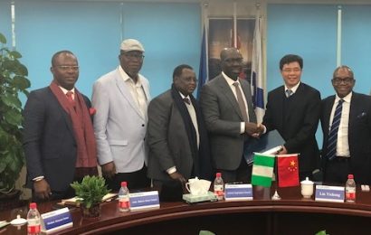 Obaseki in China, signs MoU with CHEC on Gelegele Seaport development