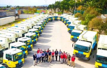 Mercedes-Benz delivers 115 Atego trucks to Chile