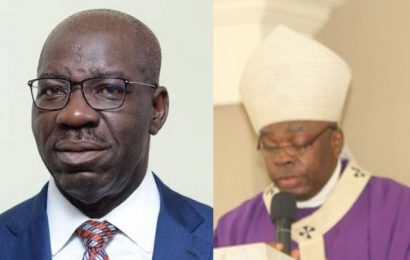 Obaseki congratulates Akubeze on his election as Catholic Bishops’ President