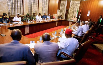 Buhari challenges security agencies on intelligence gathering