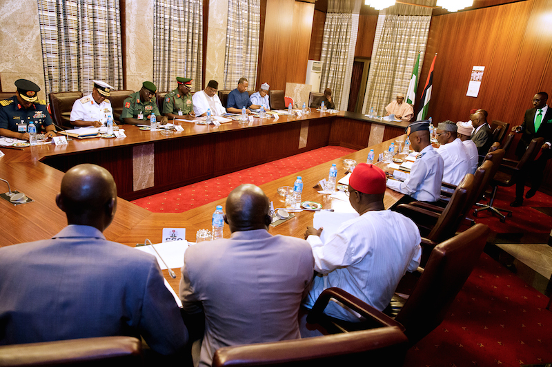 Buhari challenges security agencies on intelligence gathering