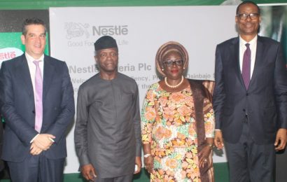 Osinbajo inaugurates N4.1b Nestlé factory in Ogun