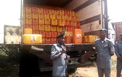 Customs FOU Impounds 1,105kgs of Imported Vegetable Oil, 18 cars, 4,201 Bags Of Rice, Others In February