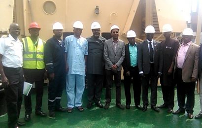 NPA MD at Onne Port Stakeholders Forum, Inspect Tug Boat