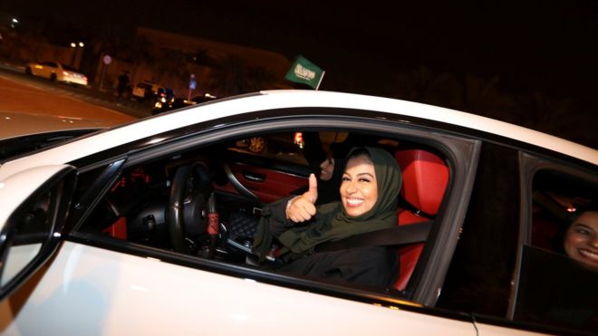 Saudi Women Celebrate End Of Driving Ban