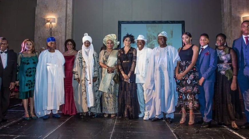 Sanusi, Carrington, Others In London As Shade Okoya Gets Special Award