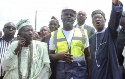 Lai Mohammed Flags Off Road Rehabilitation Project