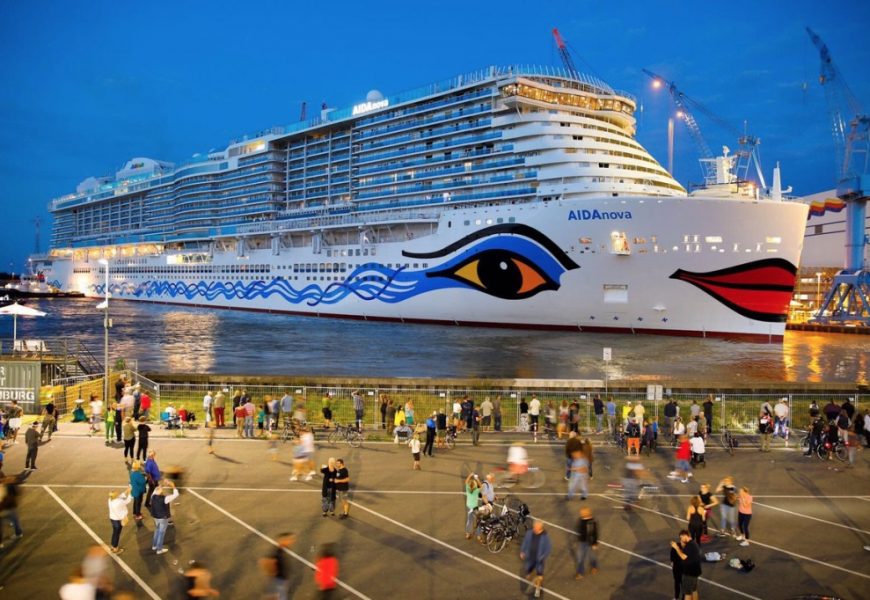 World’s 1st LNG-Powered Cruise Ship Debuts