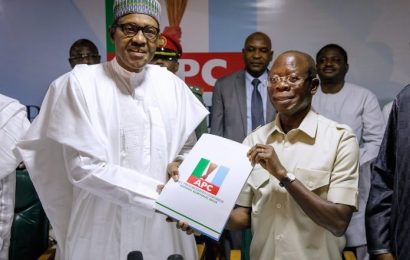 Buhari Submits Forms, Implores APC To Prepare For Election