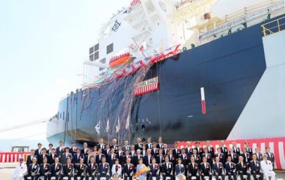 Firm  Takes Delivery of LNG Carrier