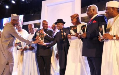At Book Launch, Jonathan Expresses Concern Over Vote Buying