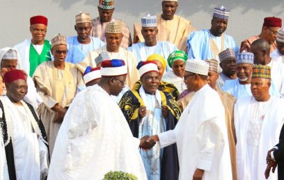 Buhari Meets Borno Leaders